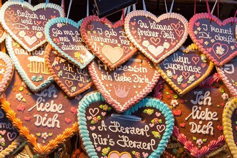 german gingerbread hearts for sale.